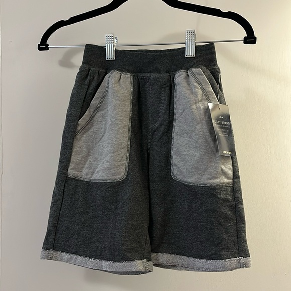 NWT LUCKY BRAND - Boys Sleeveless hoodie and shorts set - size 6 - Picture 5 of 7